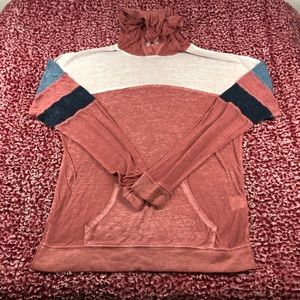 Women’s Pink Rose Hoodie